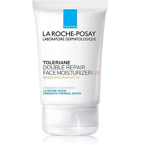 13) Toleriane Double Repair Face Moisturizer SPF 30