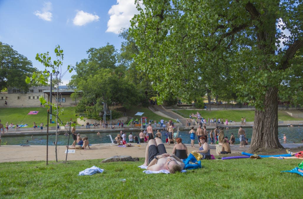 Barton Springs Pool, Austin, Texas