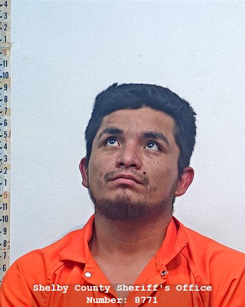 Mugshot of Jonathan Vicente. Courtesy of Shelby County Sheriff’s Office.