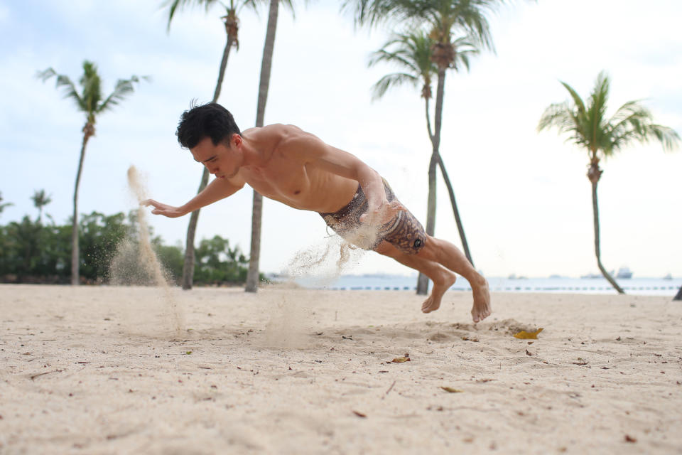 Singapore #Fitspo of the Week: Welson Sadikin. (PHOTO: Cheryl Tay)