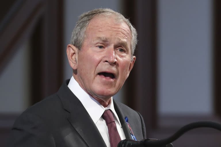 El expresidente estadounidense George W. Bush