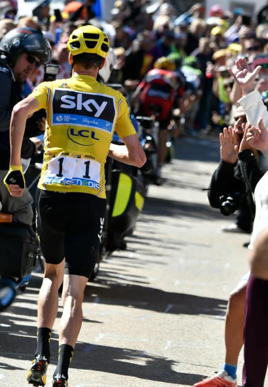 Tour de France officials confirmed that fans will be banned from crucial mountain top finishes after Chris Froome was forced to run up Mont Ventoux