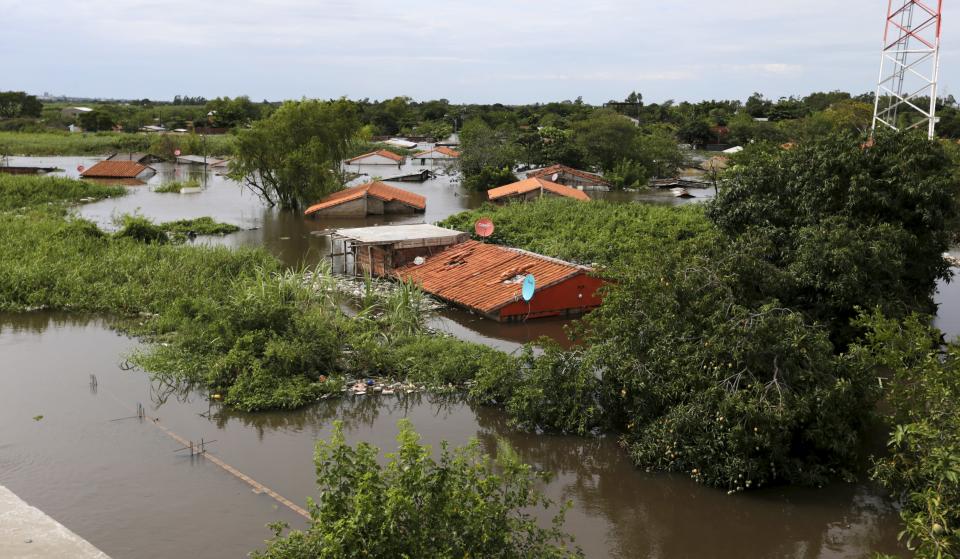 Severe flooding in South America