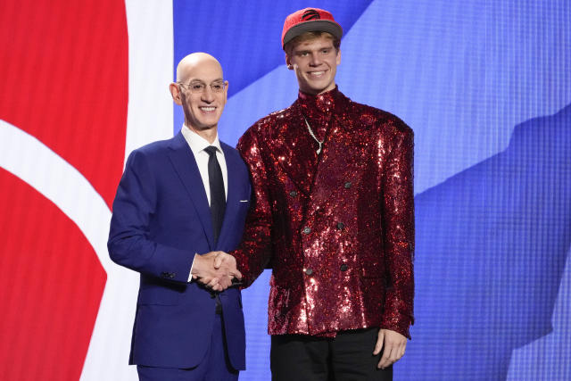 Kansas' Gradey Dick channels 'Wizard of Oz' at 2023 NBA Draft