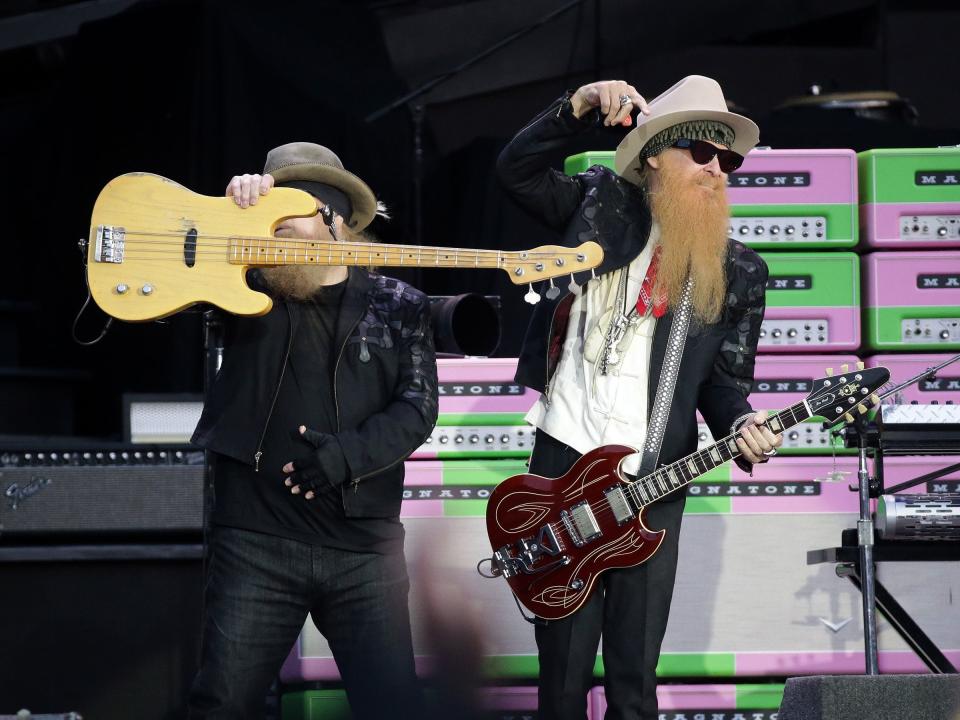 Sept. 8, 2017: ZZ Top plays the Sun Bowl opening for Guns and Roses.