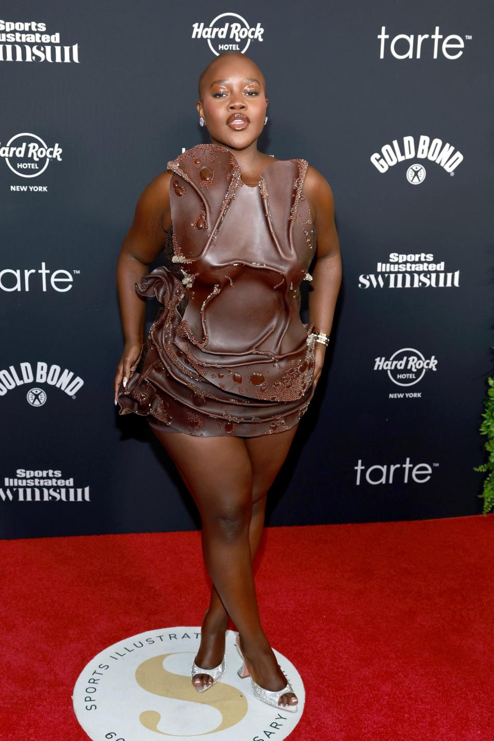 Achieng Agutu attends the 2024 Sports Illustrated Swimsuit Issue Launch Party.