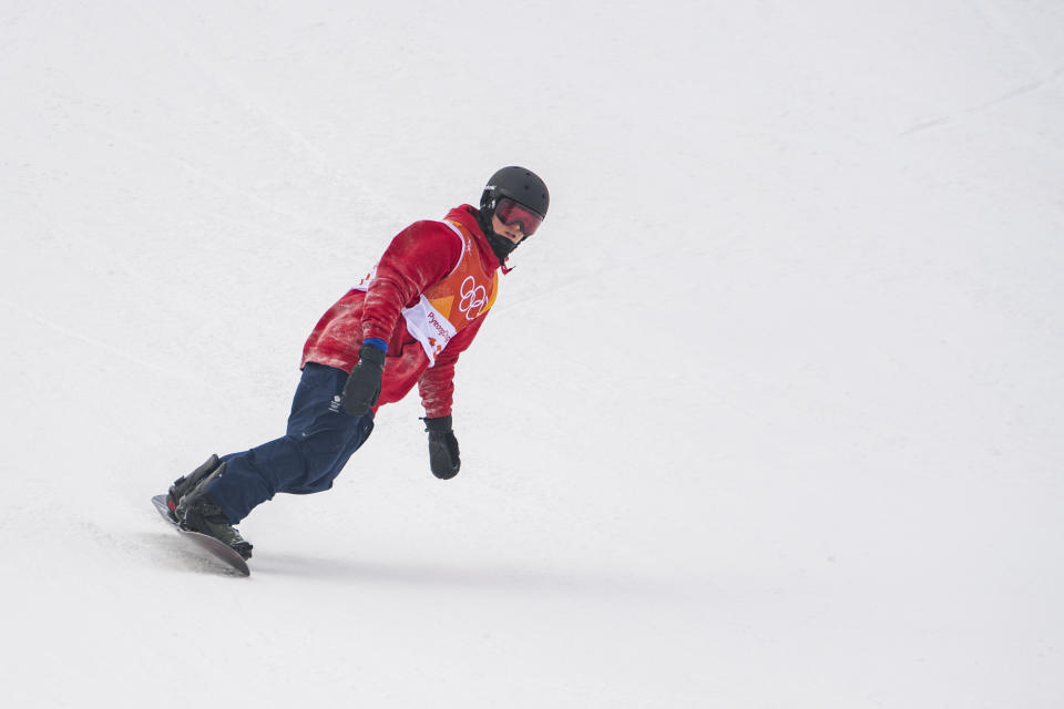 TeamGB’s Jamie Nicholls failed to progress to the finals of the snowboarding