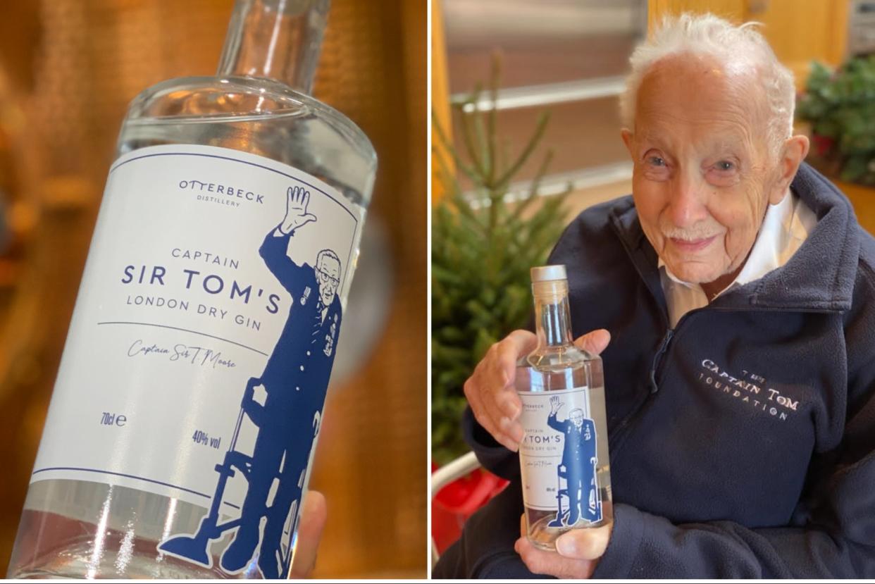 <p>Captain Tom has launched his own gin</p> (Otterbeck Distillery)