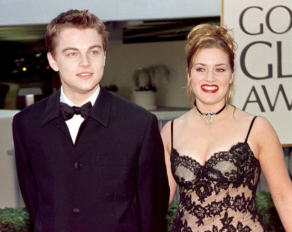 Kate Winslet at the 1998 Golden Globes