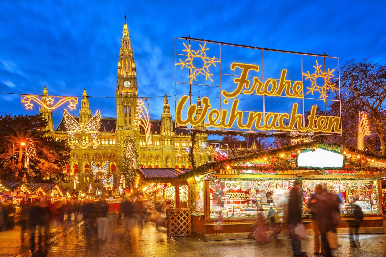 Christmas Market, Vienna, Austria