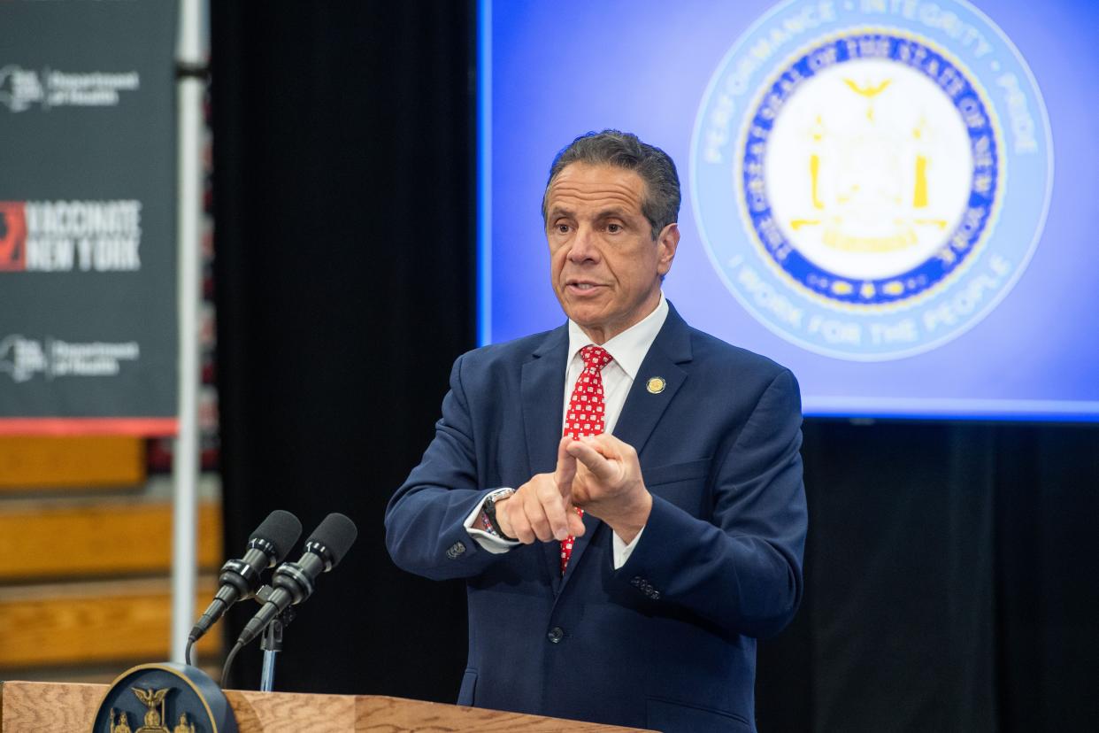 New York Governor Andrew Cuomo 