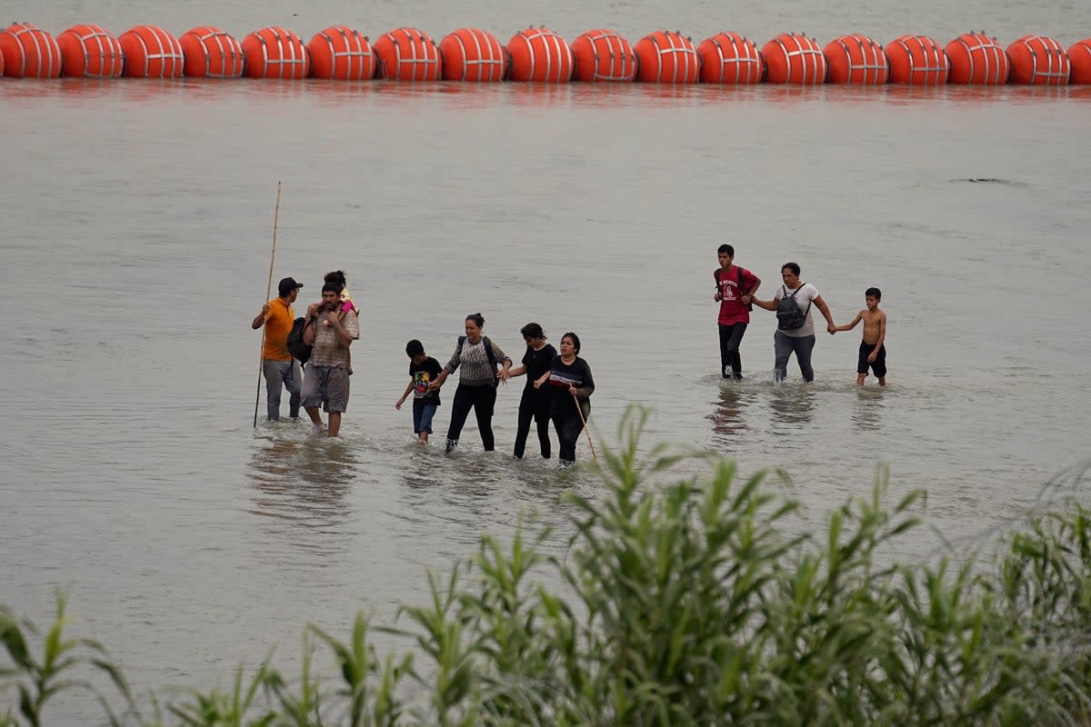 Leaks from inside the Texas Department of Public Safety allege state employs were told to push migrants back into the Rio Grande (Copyright 2023 The Associated Press. All rights reserved)