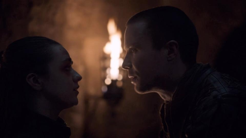 Arya rechaza la propuesta de Gendry