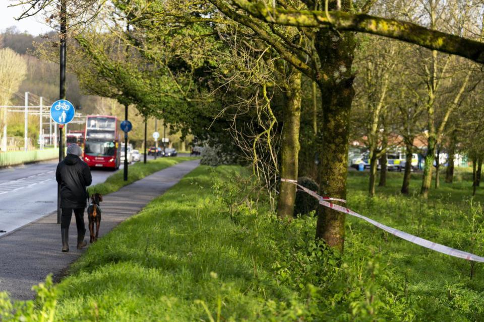 Your Local Guardian: Police cordon where remains of Sarah Mayhew were found