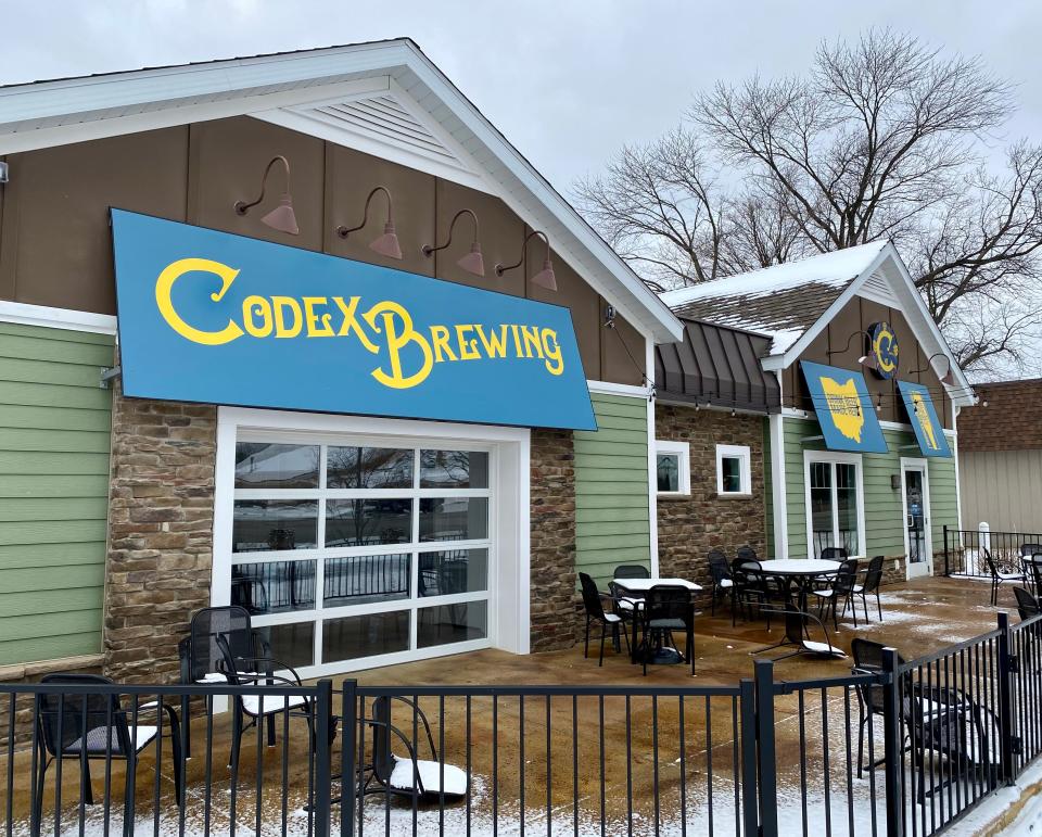 Codex Brewing offers a variety of craft beers.