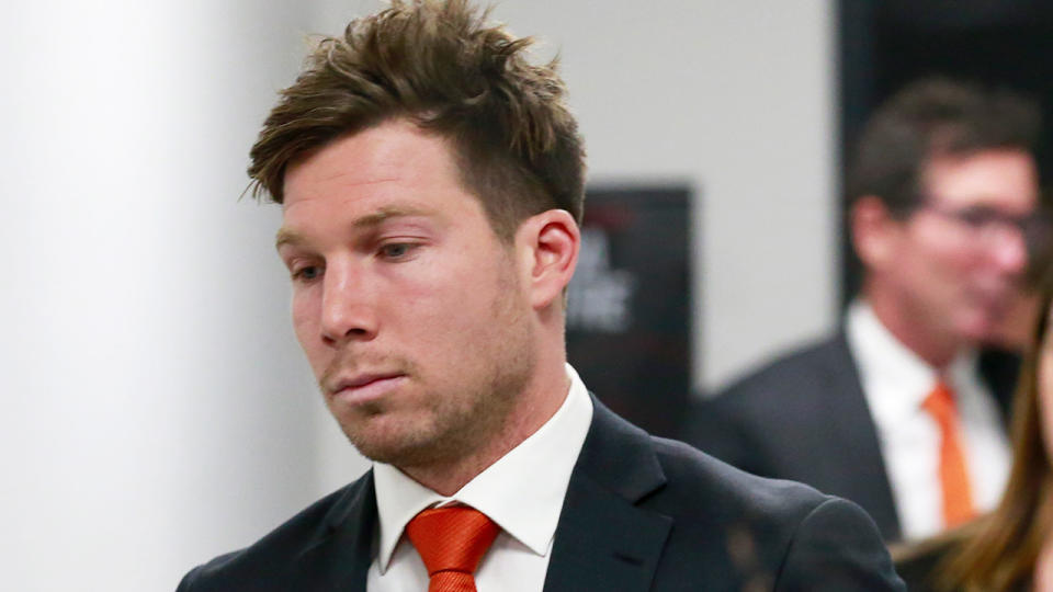 Toby Greene had his one-game suspension upheld. (Getty Images)