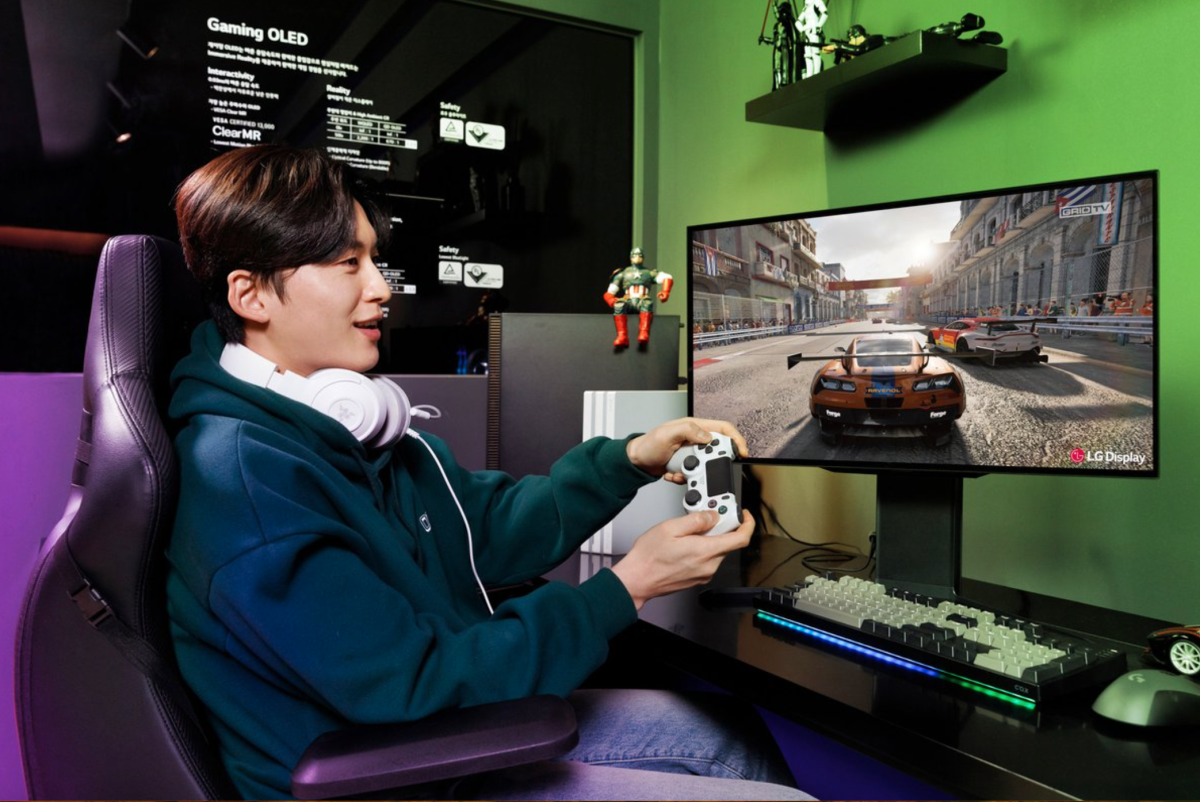 LG Display Unveils Game-Changing 480Hz OLED Panel for Ultimate Gaming Experience at CES 2022