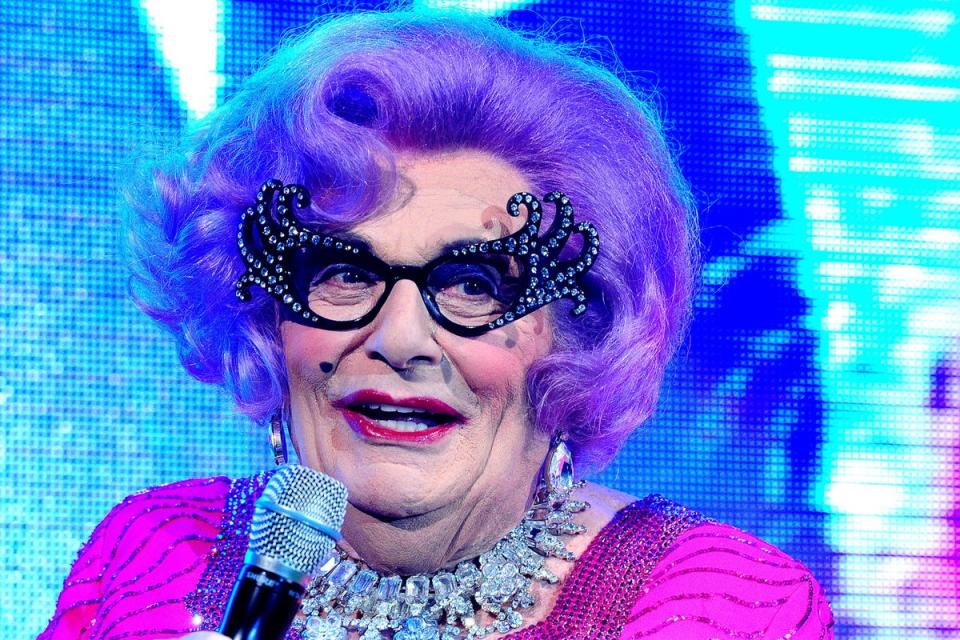Humphries is known for his character Dame Edna Everage (PA)