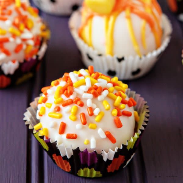 Candy Corn Oreo Truffles