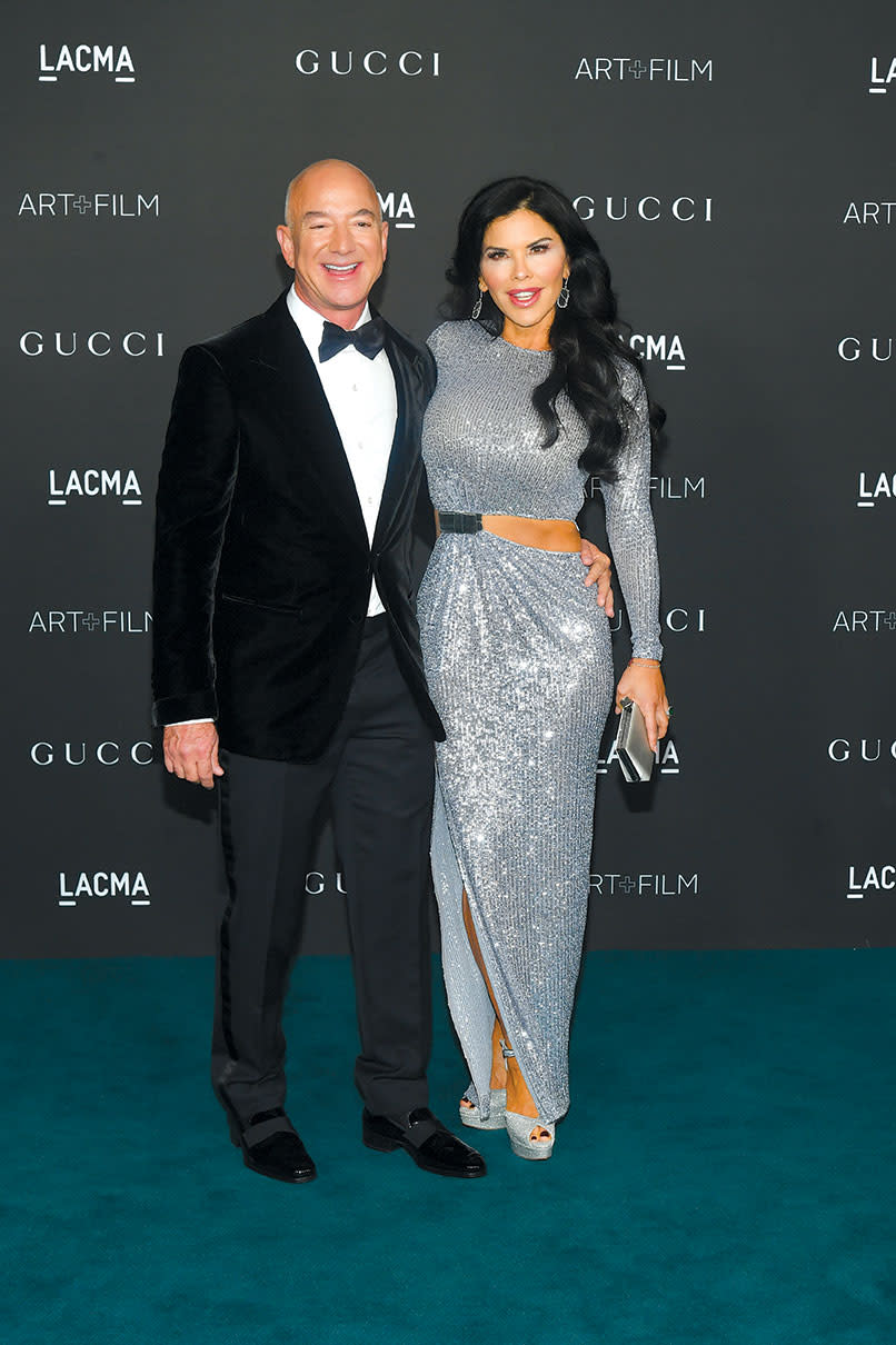 Jeff Bezos, Lauren Sanchez, LACMA, gala