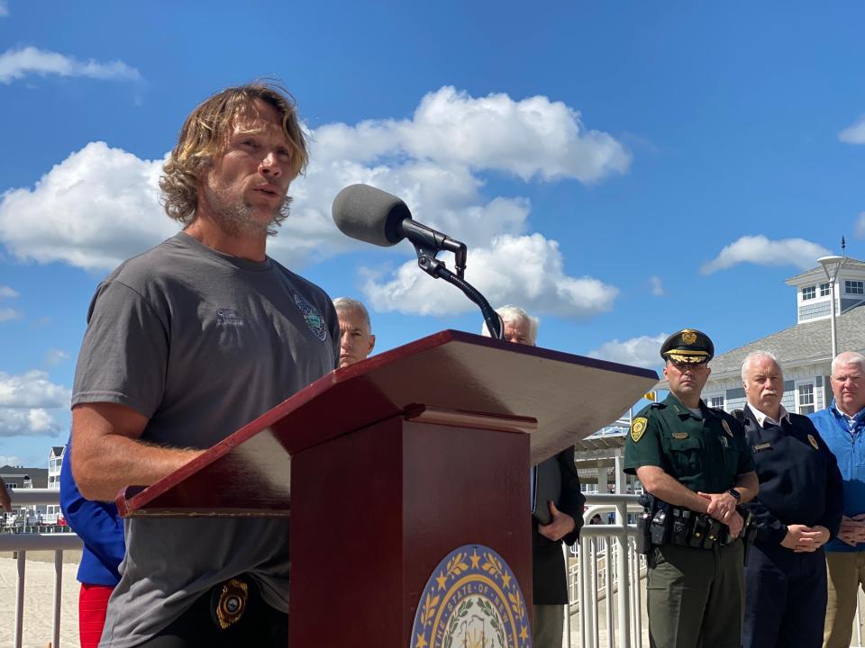 Hampton Beach Chief Lifeguard Patrick Murphy said lifeguards will be working with police to crack down on drinking on the beach, which is against both state law and town ordinance.