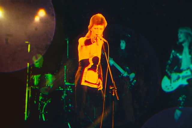 <p>Neon/Courtesy Everett</p> David Bowie in 'Moonage Daydream,' 2022