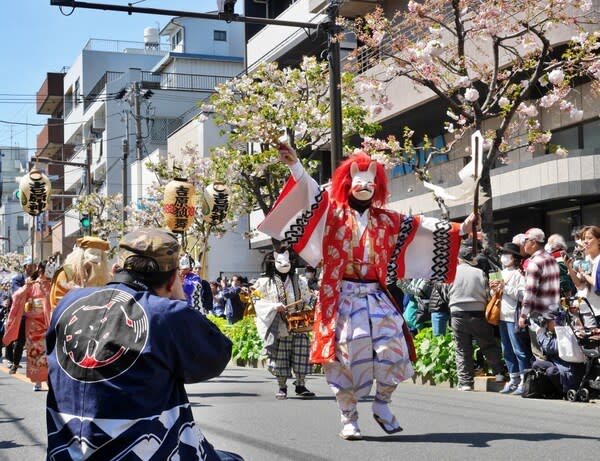 （淺草裏觀音一葉櫻祭「江戶吉原花魁道中」）