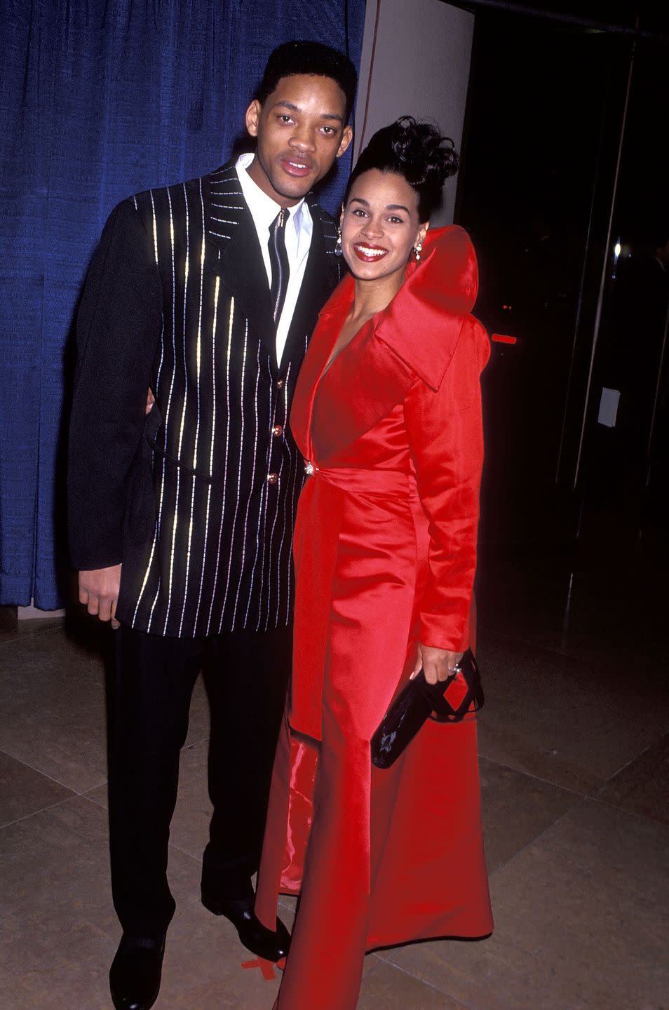 Then: Will Smith and Sheree Zampino