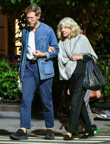 <p>TheImageDirect.com</p> Blythe Danner and her son, Jake Paltrow.