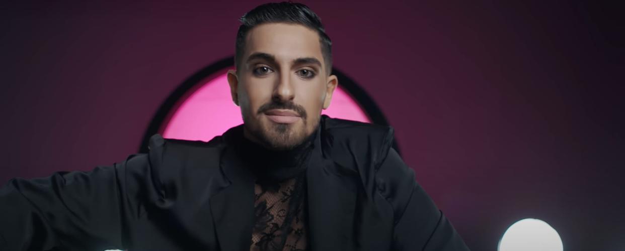 Michael Ben David, candidat israélien de l'Eurovision 2022, dans son clip 