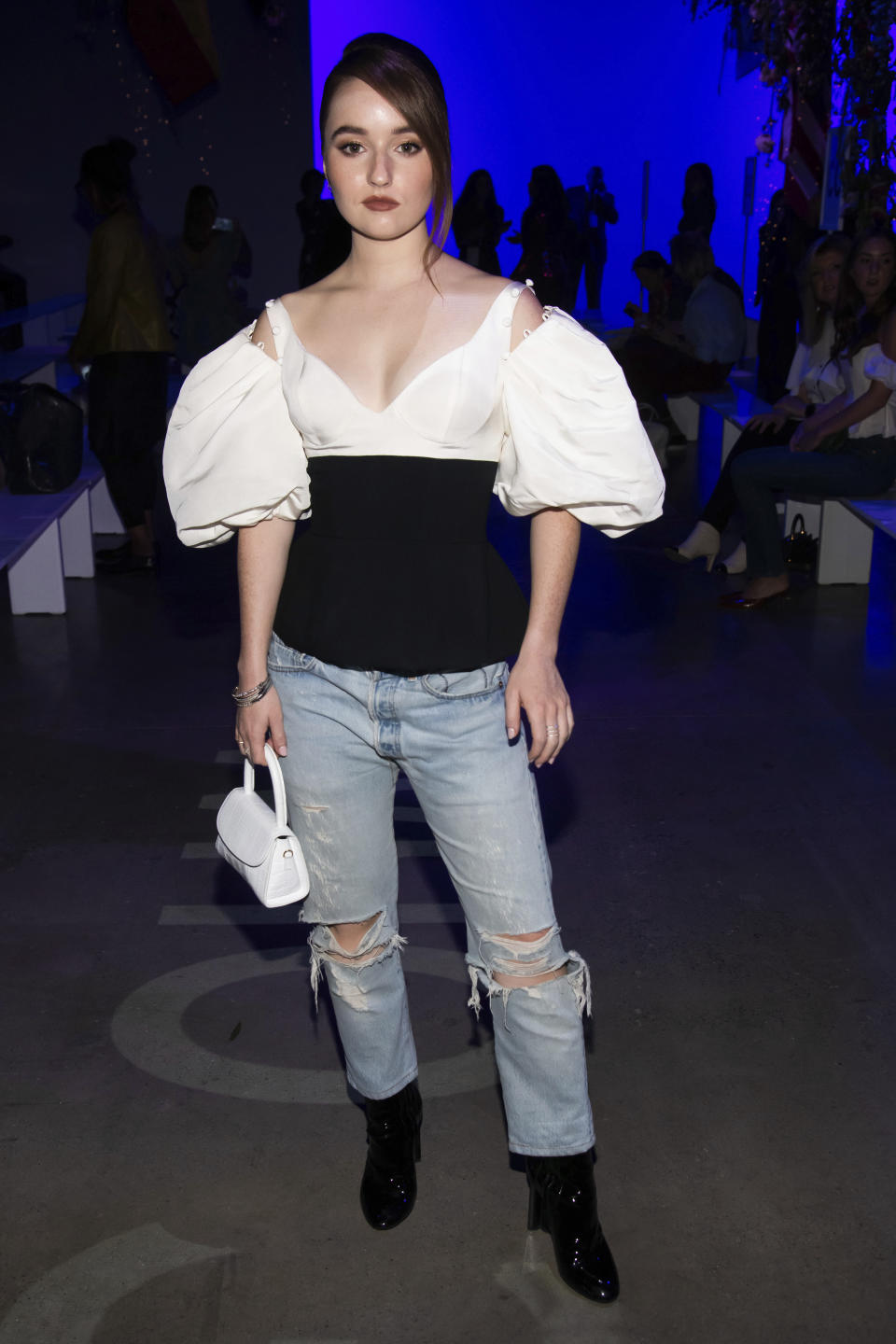 Kaitlyn Dever attends the Prabal Gurung show during Fashion Week on Sunday, Sept. 8, 2019 in New York. (Photo by Charles Sykes/Invision/AP)