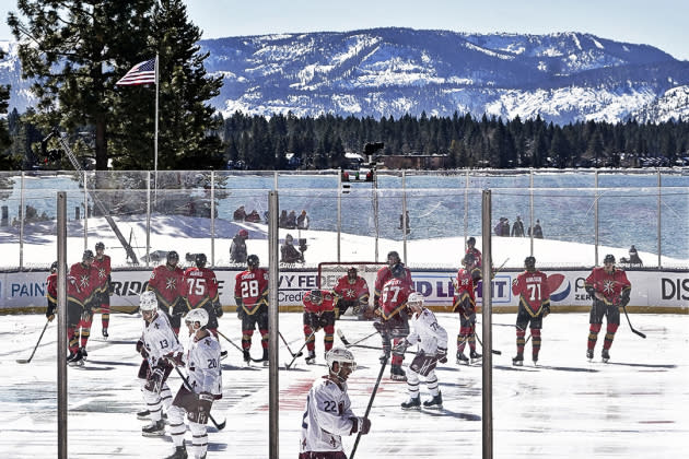 An Outdoor NHL Game That for Once Is in the Great Outdoors - The New York  Times