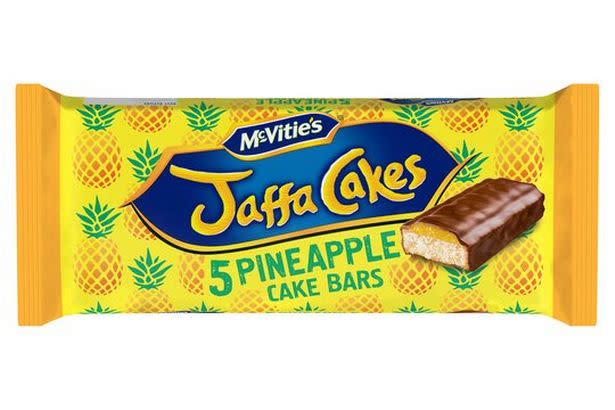 The new flavour is also available as a Cake Sponge Roll