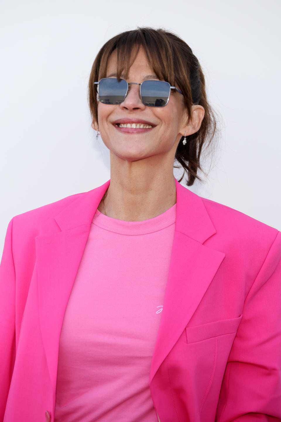 LE BOURGET, FRANCE - DECEMBER 12: Sophie Marceau attends 