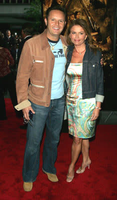 Mark Burnett and Roma Downey at the New York premiere of Warner Brothers' Troy