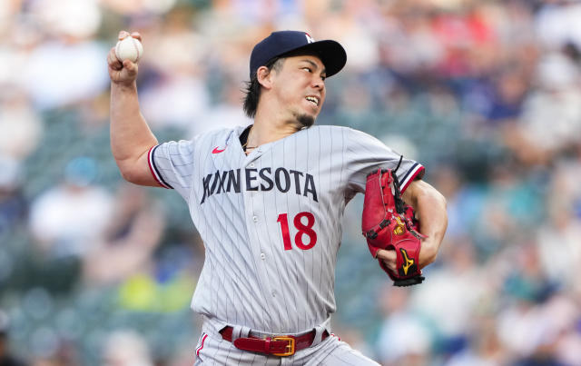 Twins' Kenta Maeda throws two scoreless innings as hitters 'knew every  pitch that was coming