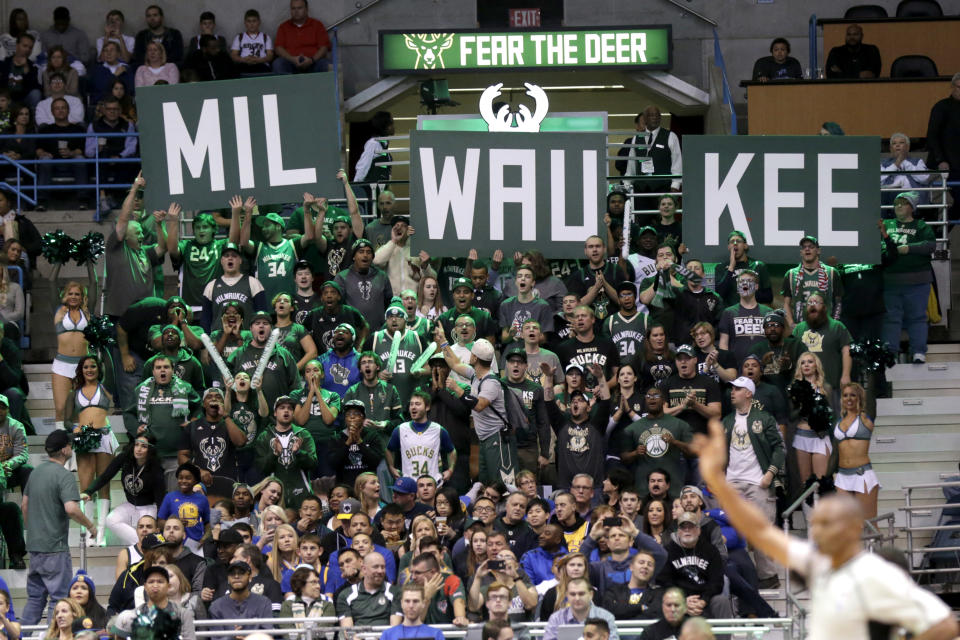 Five years after being cellar-dwellers, the Milwaukee Bucks have the best record in the NBA in 2019. (Getty)