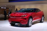 <p><strong>Wey XEV</strong><br>Not typically recognized as a vehicular powerhouse, China made a strong showing at this year’s IAA with the XEV from Wey, a subsidy of Great Wall. The mid-sized SUV has a distinct look from many of its European counterparts. This hybrid can seat four, and autonomous driving features for it are currently in the works. Anticipated launch year: Unknown. (Photo by Sean Gallup/Getty Images) </p>