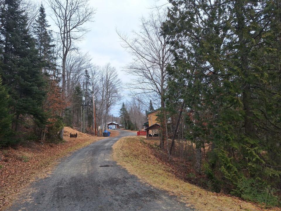 The cross country skiing trails in Charlo are bare, with no snow in sight, seen in this Christmas Day photo.
