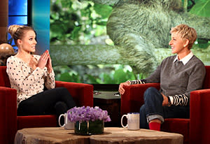 Kristen Bell, The Ellen Show | Photo Credits: Warner Bros.