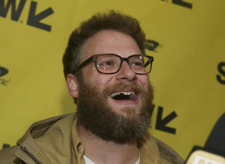 Rogen... not happy about Sony plans to make 'clean versions' of its movies - Credit: Sony