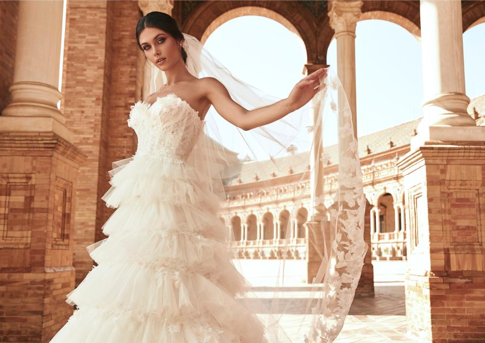 Marchesa Brings Its Couture Vision to Spanish Bridal House Pronovias