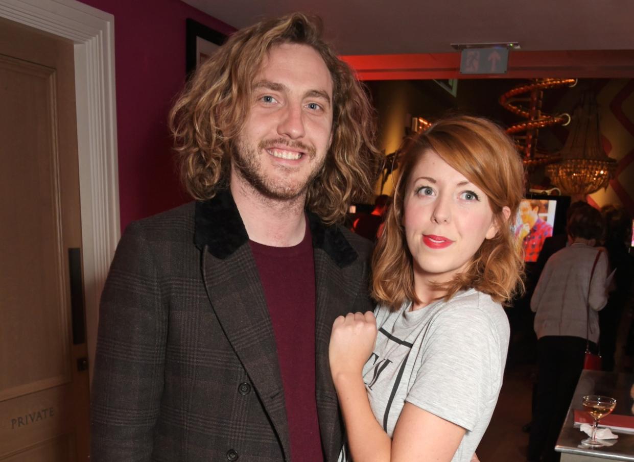 Rebecca Humphries (R) has opened up about her 'manipulative' relationship with former boyfriend Seann Walsh (L) (David M. Benett/Getty)