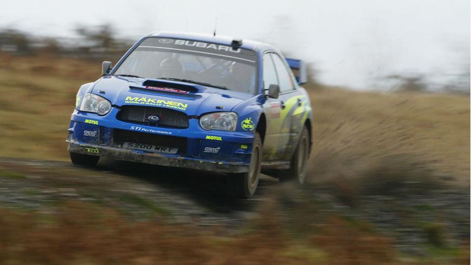 tommi makinen of finland and subaru