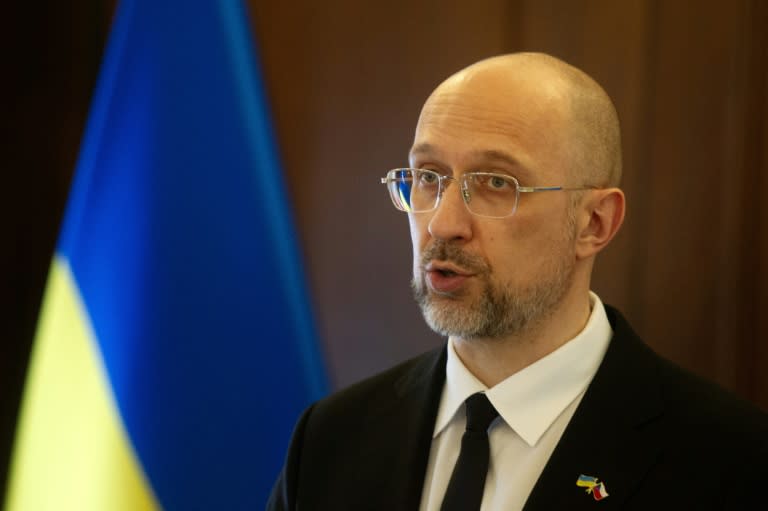 El primer ministro ucraniano, Denys Shmygal, el 16 de julio de 2024 en Praga (Milan Kammermayer)
