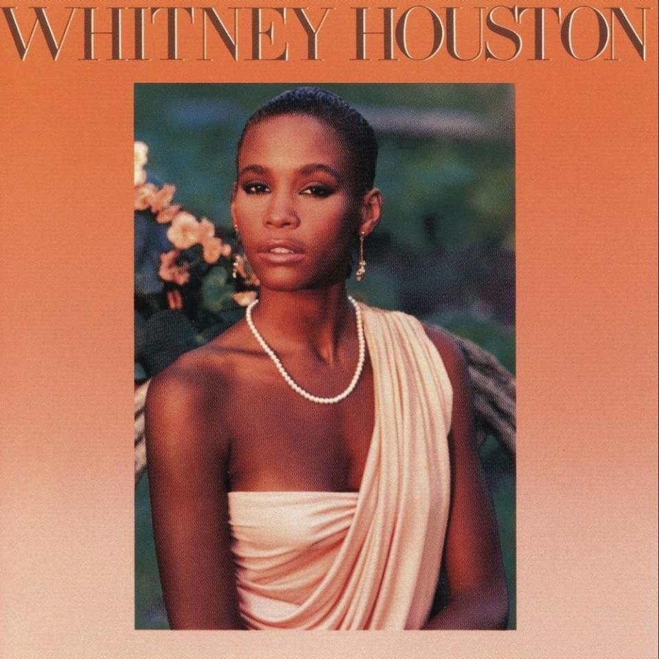 Whitney Houston album artwork.