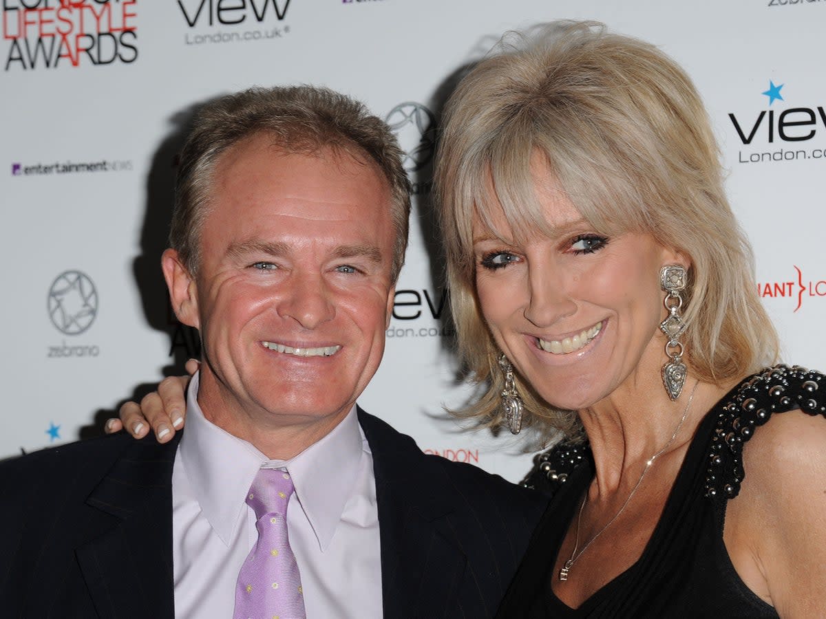 Bobby Davro with his partner Vicky Wright  (Getty Images)