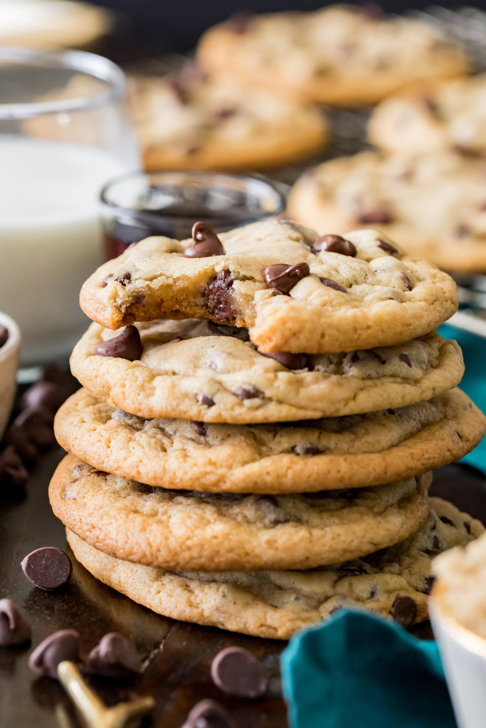 These cookies from Samantha Merritt of Sugar Spun Run are <i>not </i>the worst due to taste. In fact, the addition of maple syrup makes these cookies utterly irresistible -- to the point they&rsquo;ll &ldquo;consume your life, shrink your jeans and steal your boyfriend,&rdquo; Merritt says. If you&rsquo;re willing to risk this addictive treat, Merritt promises the flavor is &ldquo;to die for.&rdquo; <strong>Get the<a href="https://sugarspunrun.com/worst-chocolate-chip-cookies/"> Worst Chocolate Chip Cookies</a> recipe from Sugar Spun Run.</strong>