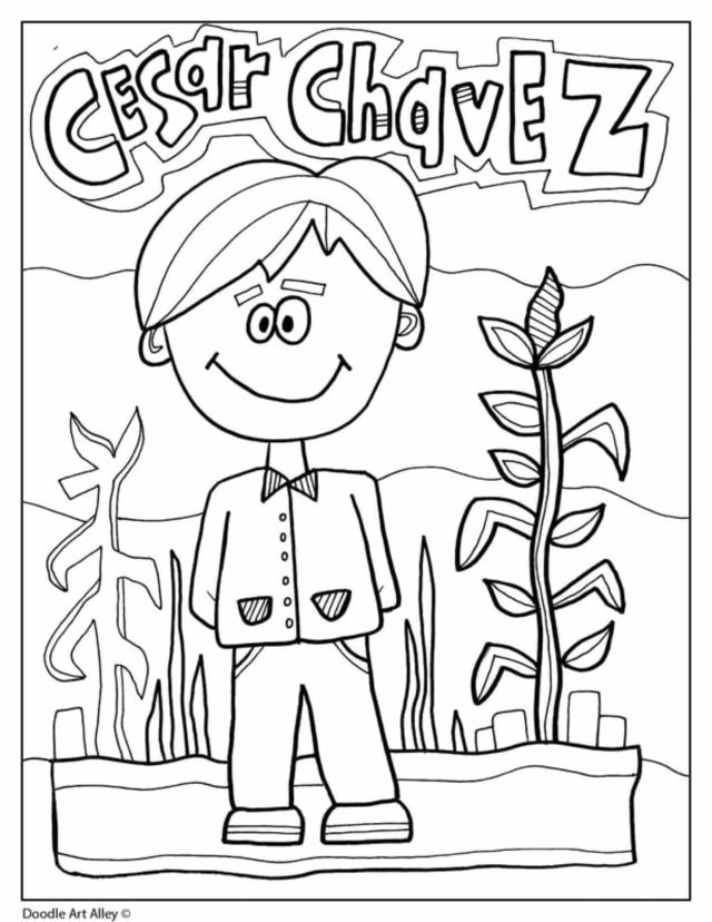 Hispanic Heritage Month coloring pages for kids