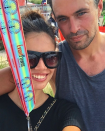 <p>Millionaire investor Oliver only began dating Portuguese model Sara earlier this year but the pair have already been spotted on several lavish holidays and supporting each other in various endeavours. <i>[Photo: Instagram/sarasampaio]</i> </p>